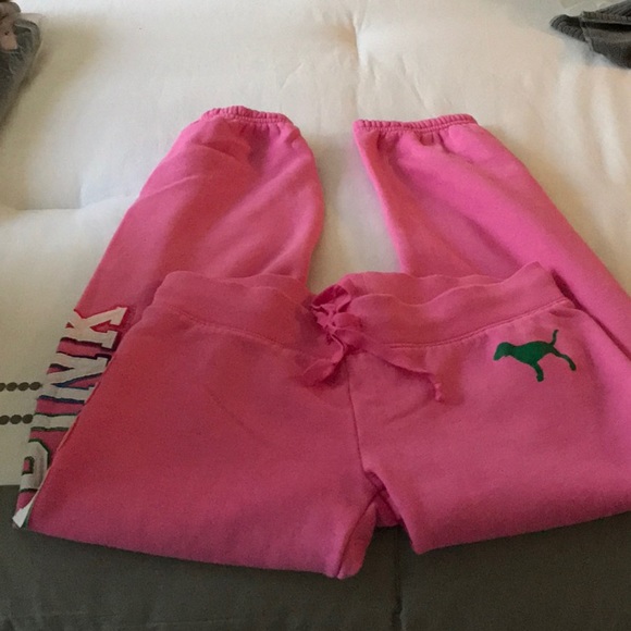 Og classic Pink Victoria's Secret jogger pants - Picture 2 of 7